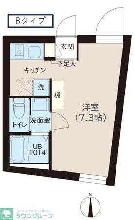レピュア落合南長崎駅前の物件間取画像